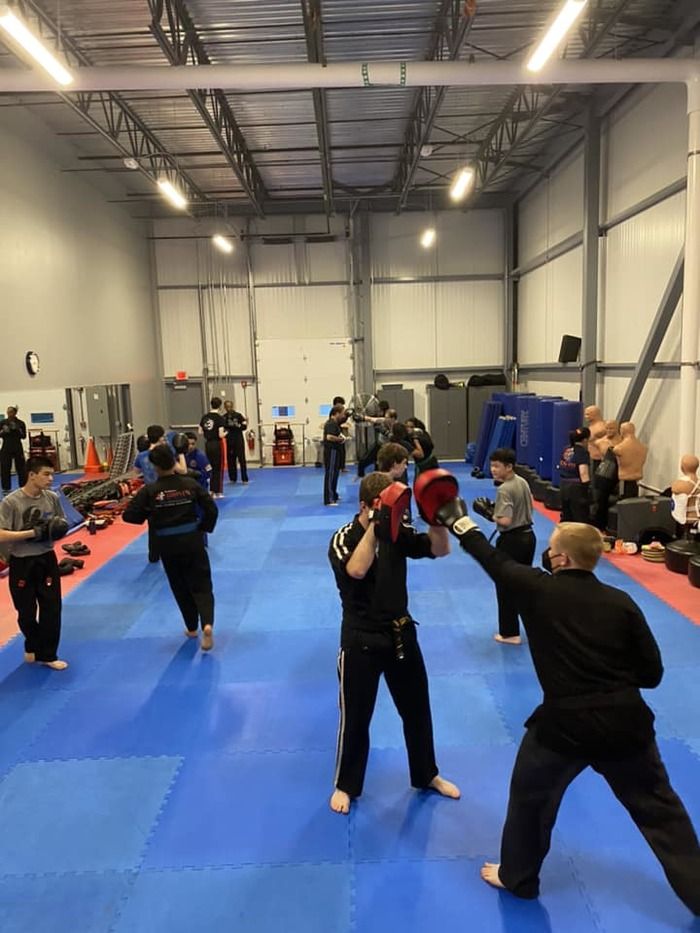 <center>Relieve Daily Stresses Of Life and Learn To Protect Your Self With Our High-Energy Workout<center/>